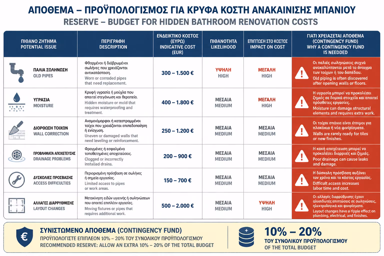 Εικονογράφηση για 3. Πόσο Αποθεματικό Πρέπει να Κρατήσετε