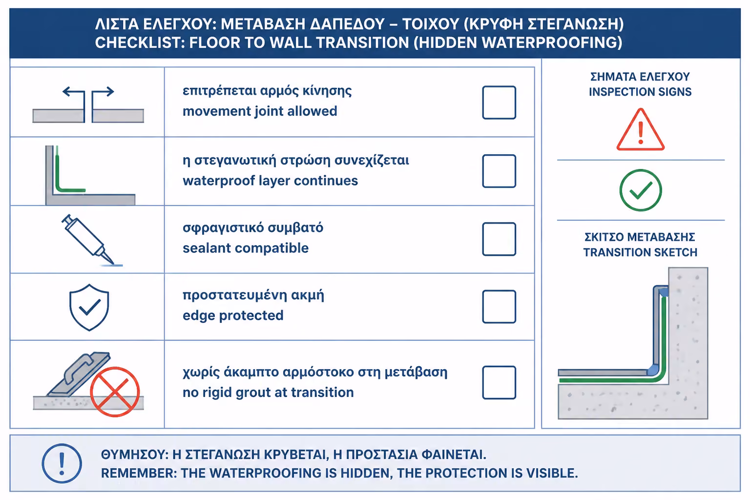 Εικονογράφηση για 19. Πρακτικό checklist για transitions
