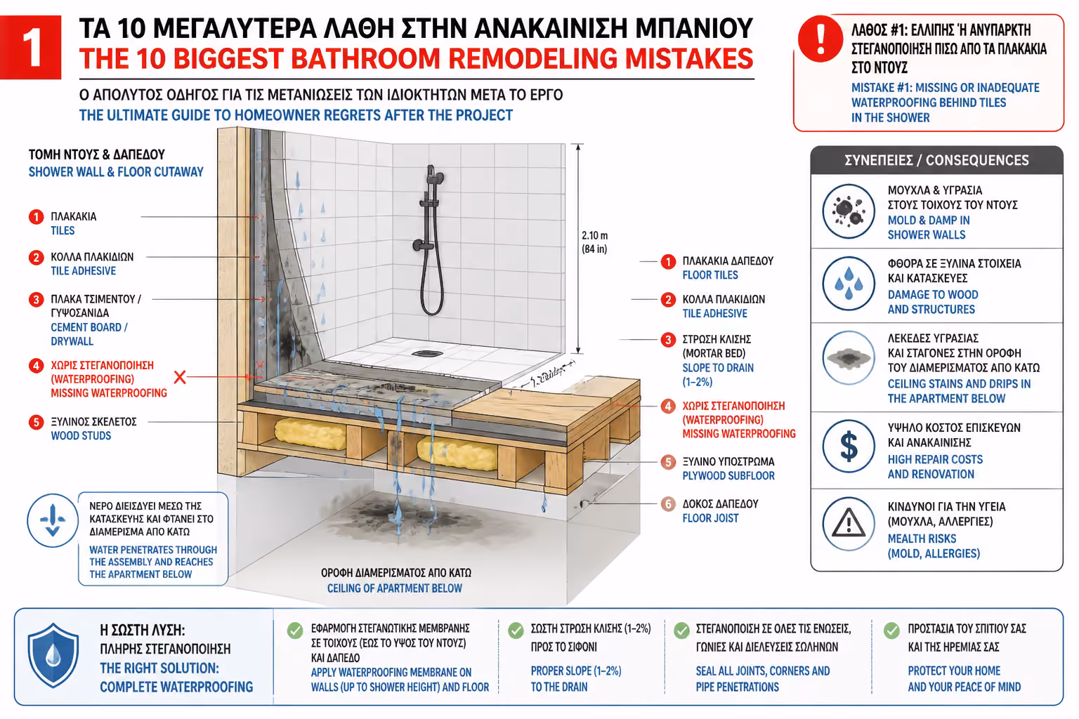Εικονογράφηση για 2. Κόβετε Χρήματα από τα Υδραυλικά και την Αποχέτευση