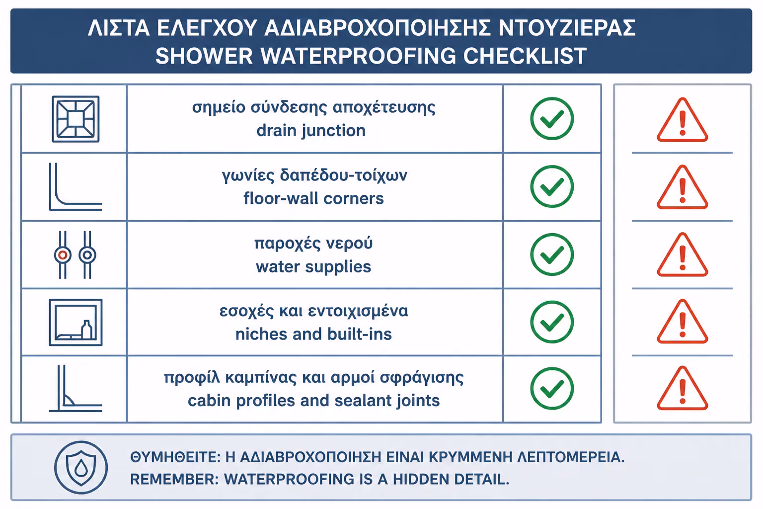 Εικονογράφηση για 9. Πρακτικό checklist αναγνώρισης ευάλωτων σημείων