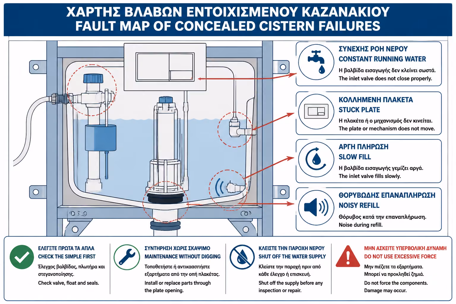 Εικονογράφηση για 3. Οι πιο συνηθισμένες βλάβες