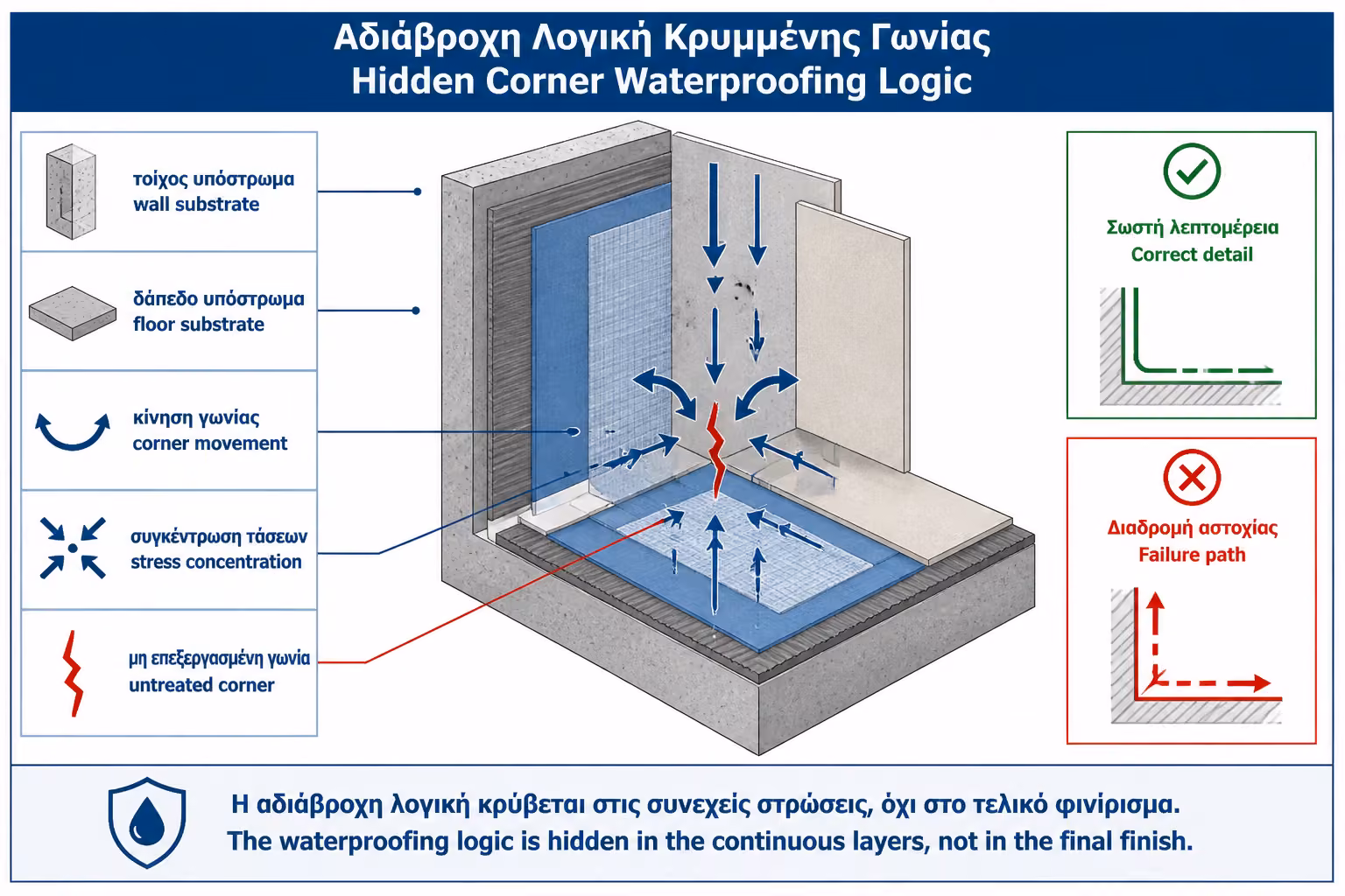 Εικονογράφηση για 1. Γιατί η γωνία δεν είναι απλή επιφάνεια