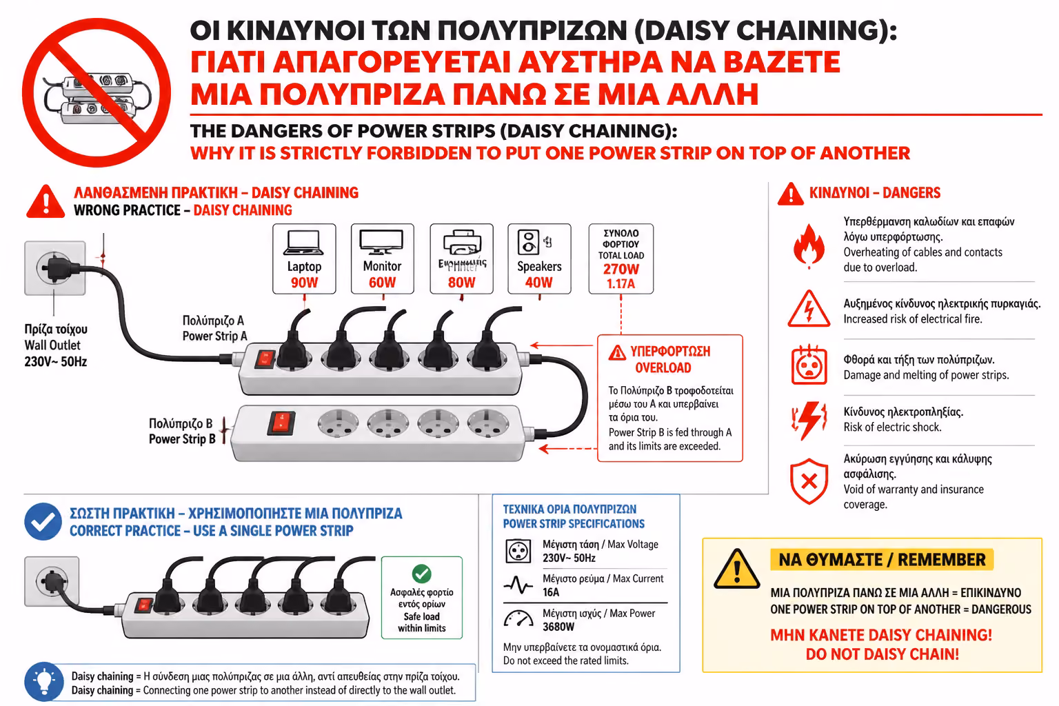 Εικονογράφηση για 1. Τι είναι το "Daisy Chaining";