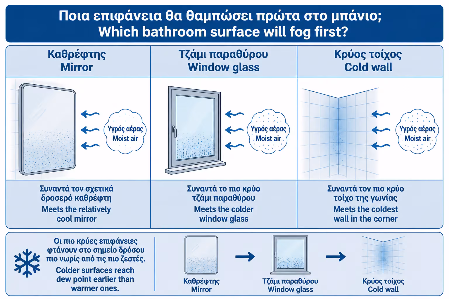 Εικονογράφηση για 4. Τι είναι το σημείο δρόσου