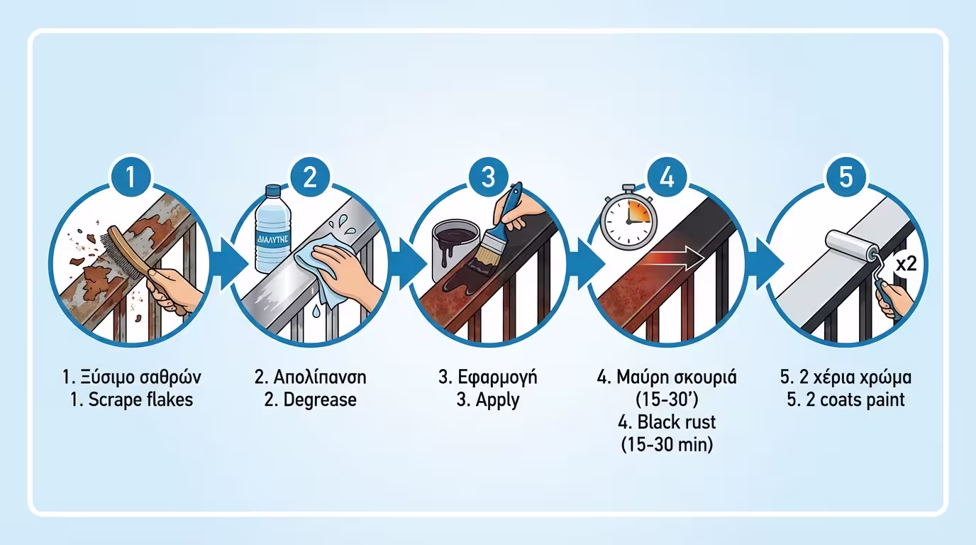 Τα σωστά βήματα για την επιτυχημένη χημική μετατροπή.