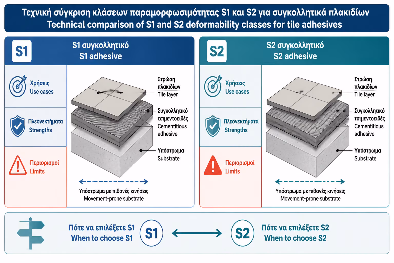 Εικονογράφηση για 2. S1 και S2: η βασική διαφορά
