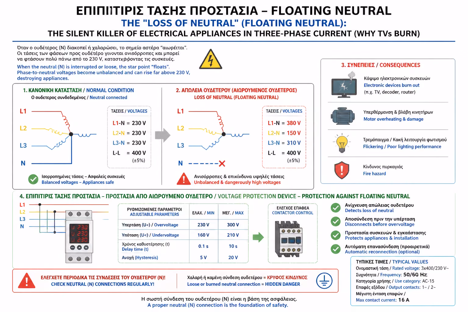Εικονογράφηση για 4. Πώς να προστατευτείτε: Ο Επιτηρητής Τάσης