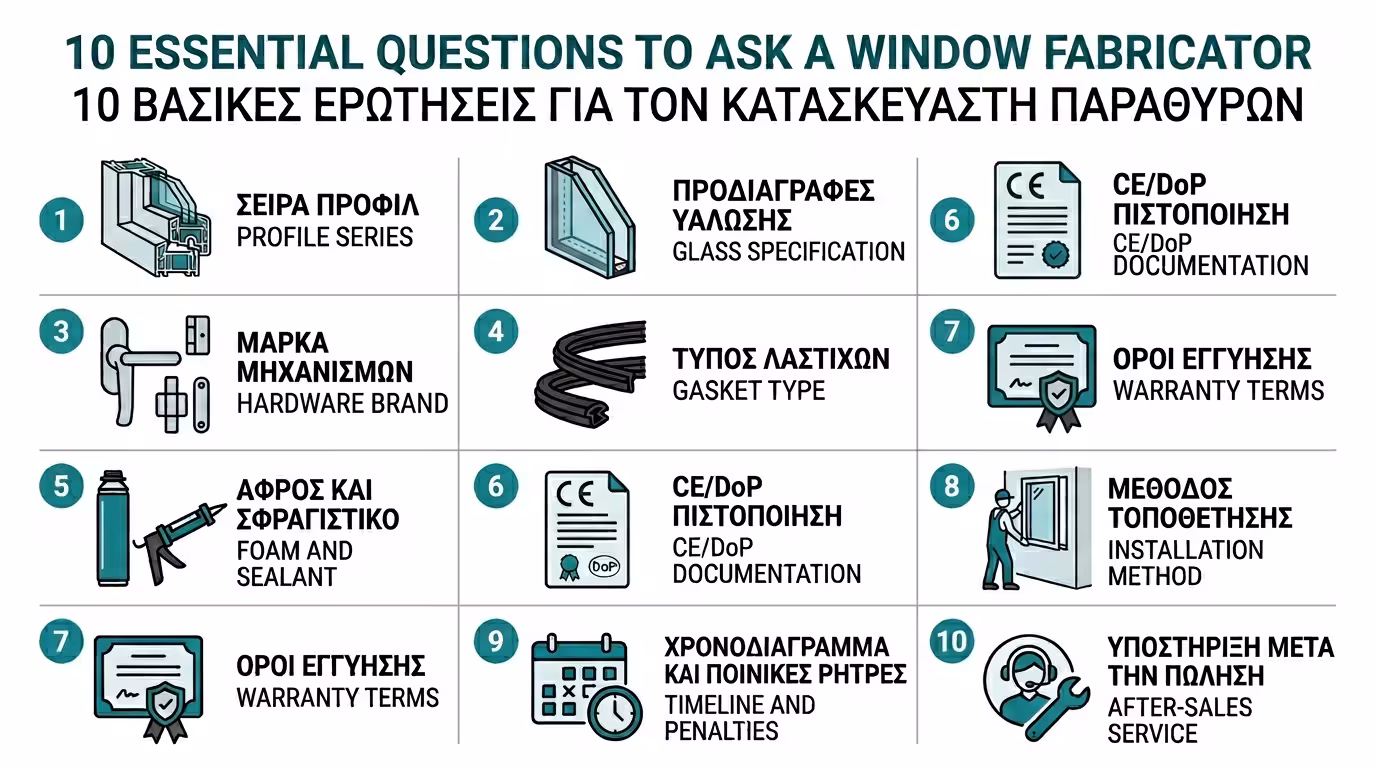 Σύνοψη - 10 ερωτήσεις, λίστα ελέγχου