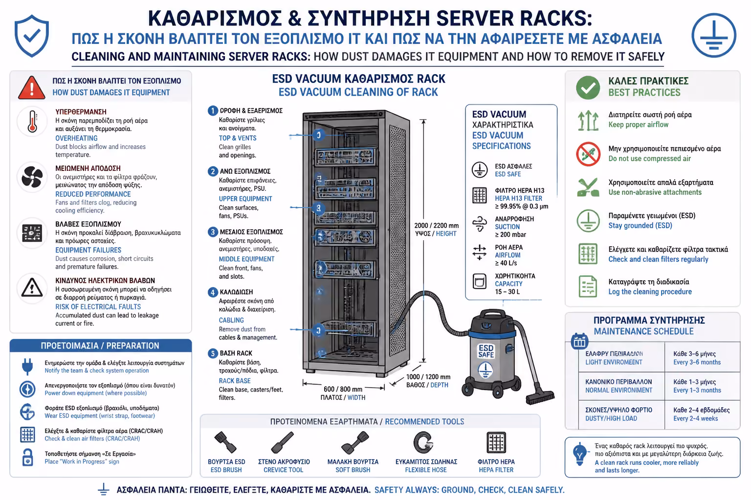 Εικονογράφηση για 3. Η Διαδικασία Καθαρισμού Βήμα προς Βήμα
