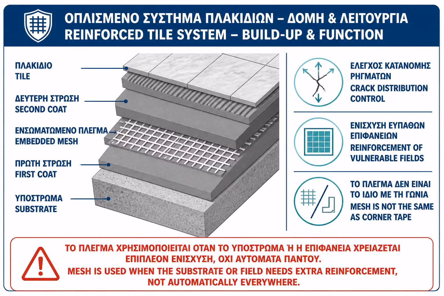 Εικονογράφηση για 1. Τι είναι το υαλόπλεγμα στη στεγανοποίηση
