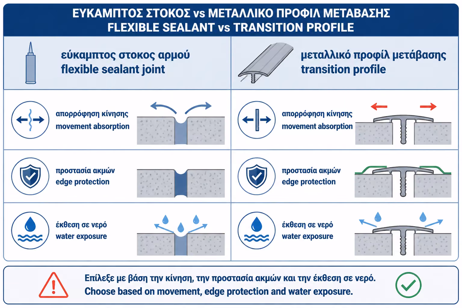 Εικονογράφηση για 10. Πότε χρησιμοποιούμε προφίλ μετάβασης