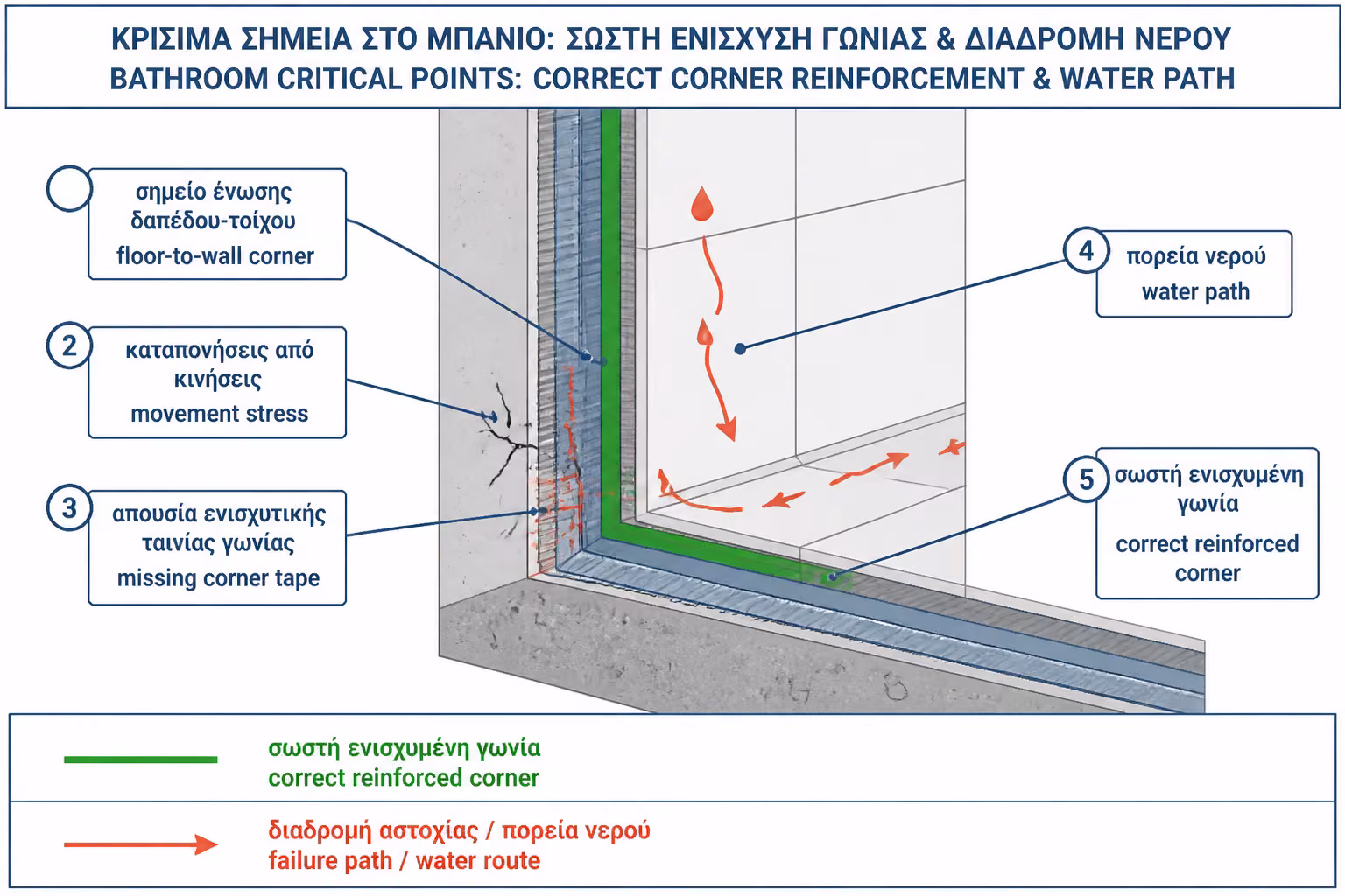Εικονογράφηση για 2. Οι γωνίες δαπέδου-τοίχου
