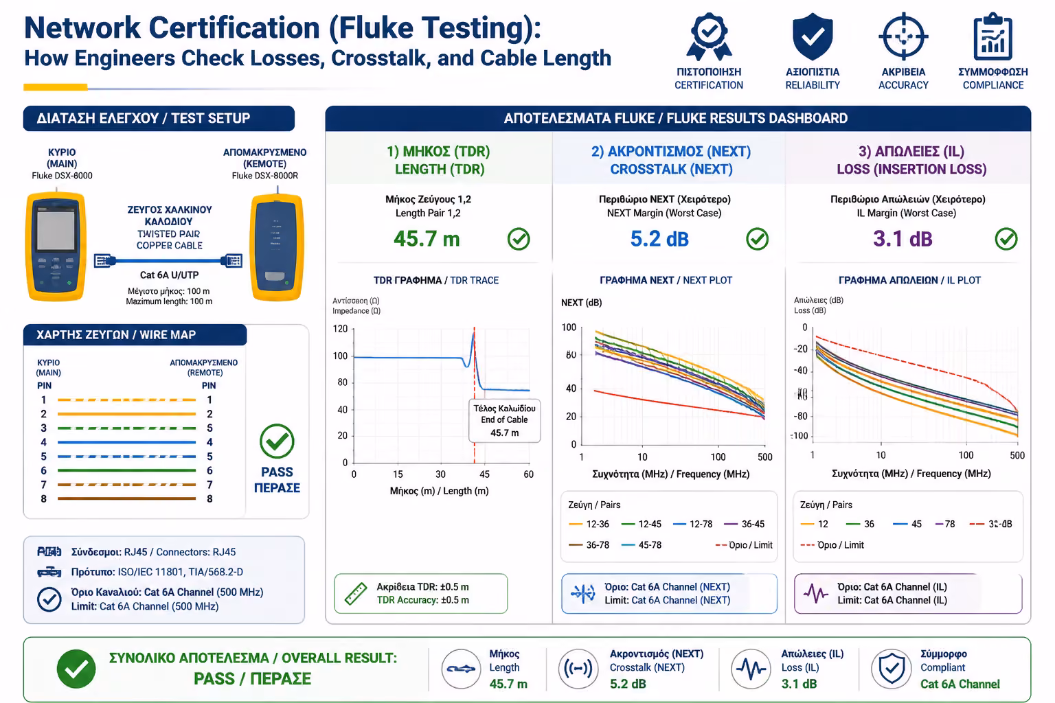 Εικονογράφηση για 2. Τι ακριβώς μετράει το Fluke Test; (Τα 4 Κρίσιμα Μεγέθη)