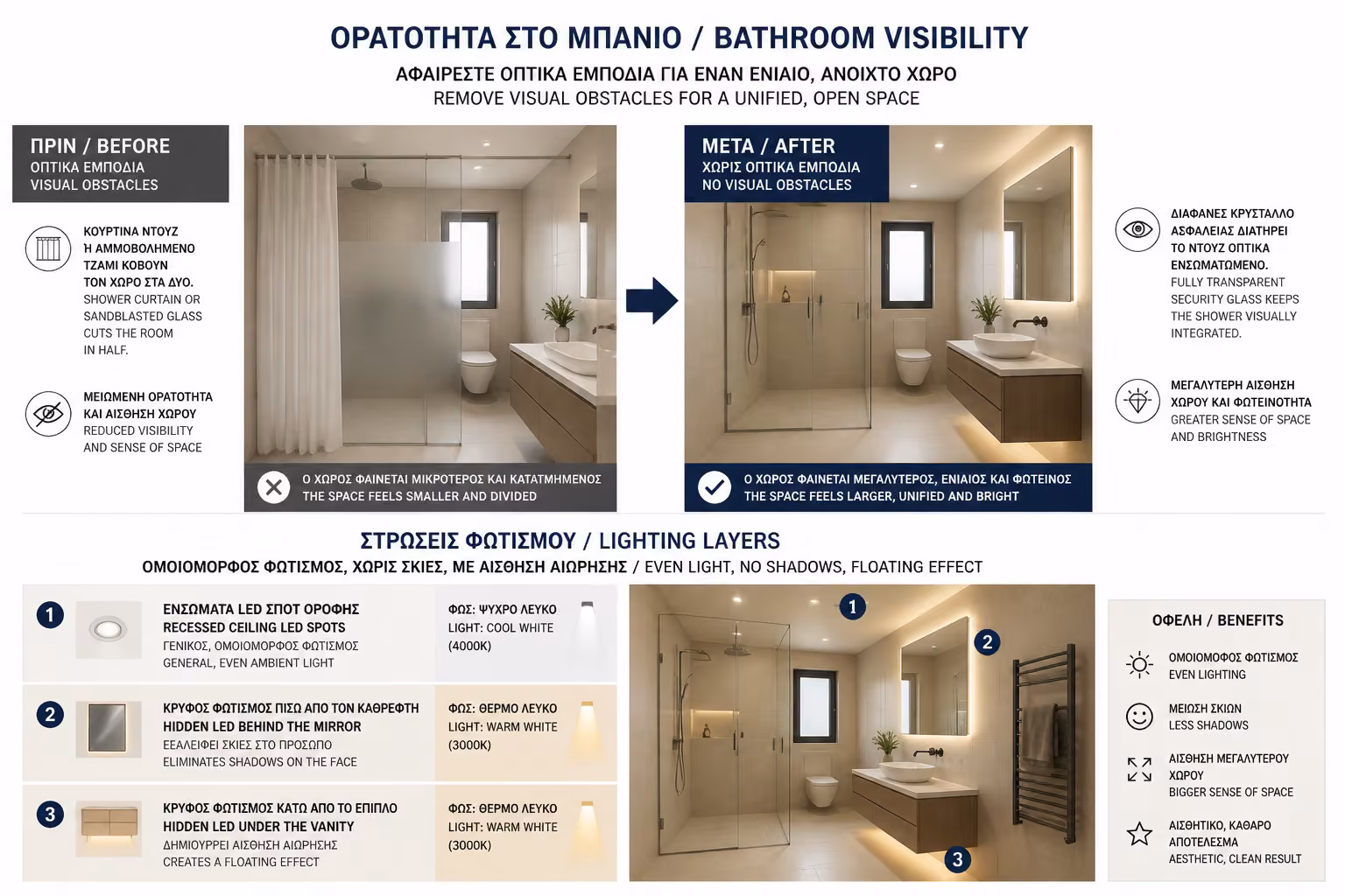 Εικονογράφηση για 4. Εξαφάνιση των Οπτικών Εμποδίων: Απόλυτη Διαφάνεια