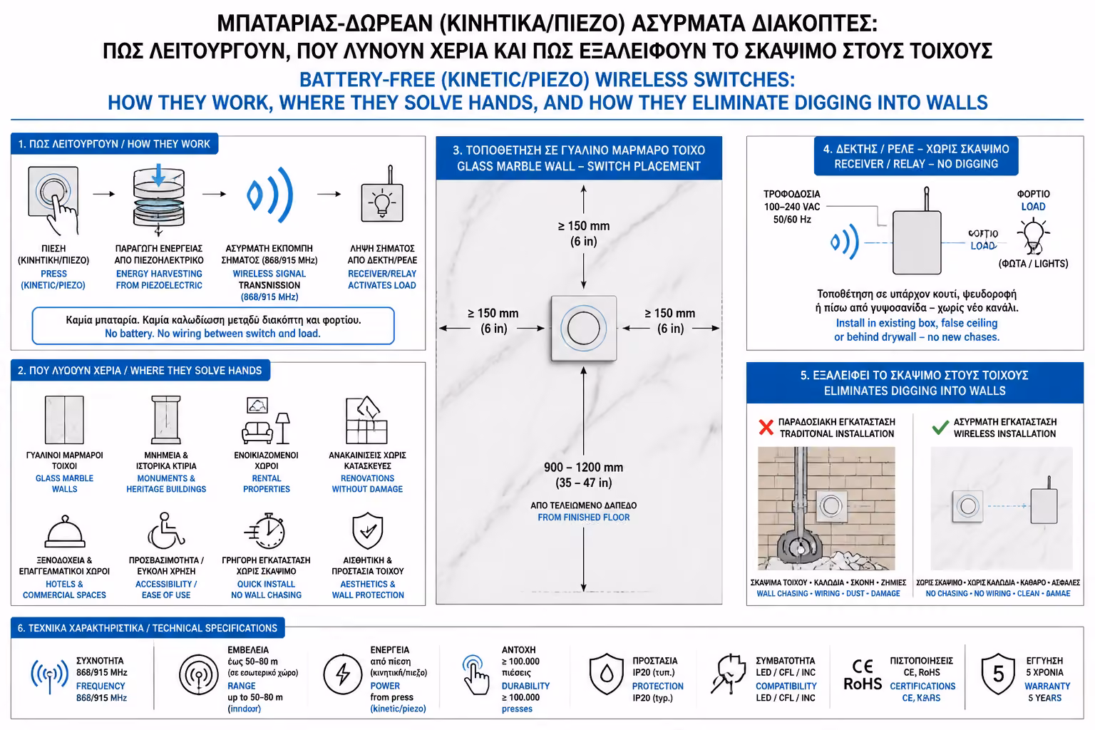 Εικονογράφηση για 3. Σε ποιες περιπτώσεις λύνουν τα χέρια; (Use Cases)