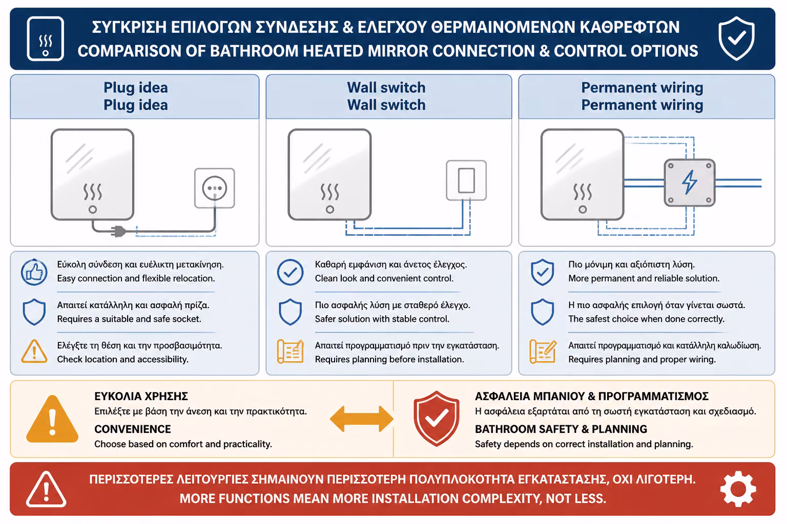 Εικονογράφηση για 11. Πρίζα, διακόπτης ή μόνιμη σύνδεση;