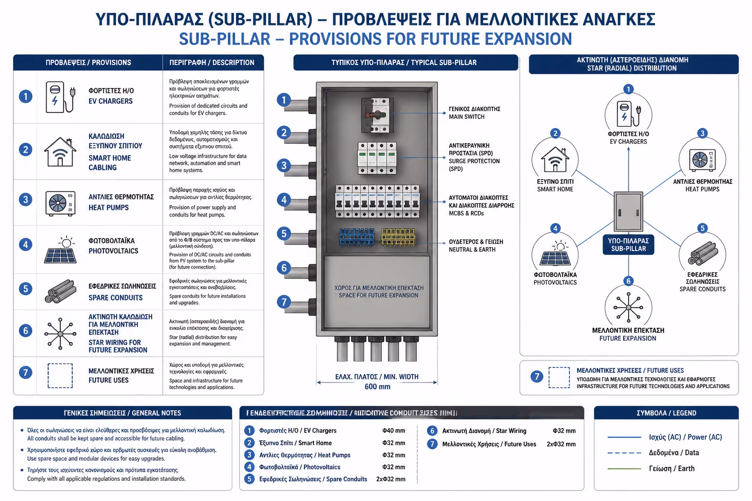 Ινφογκράφικ για την ενότητα Future-Proofing & Επεκτασιμότητα