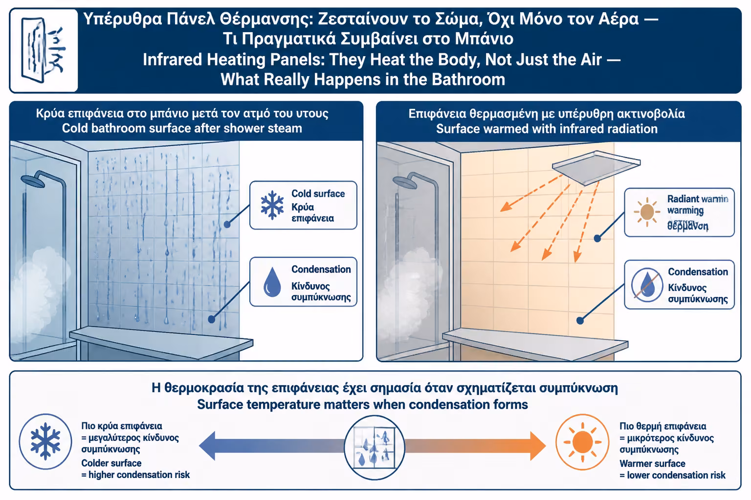 Εικονογράφηση για 7. Θέρμανση επιφανειών και συμπύκνωση