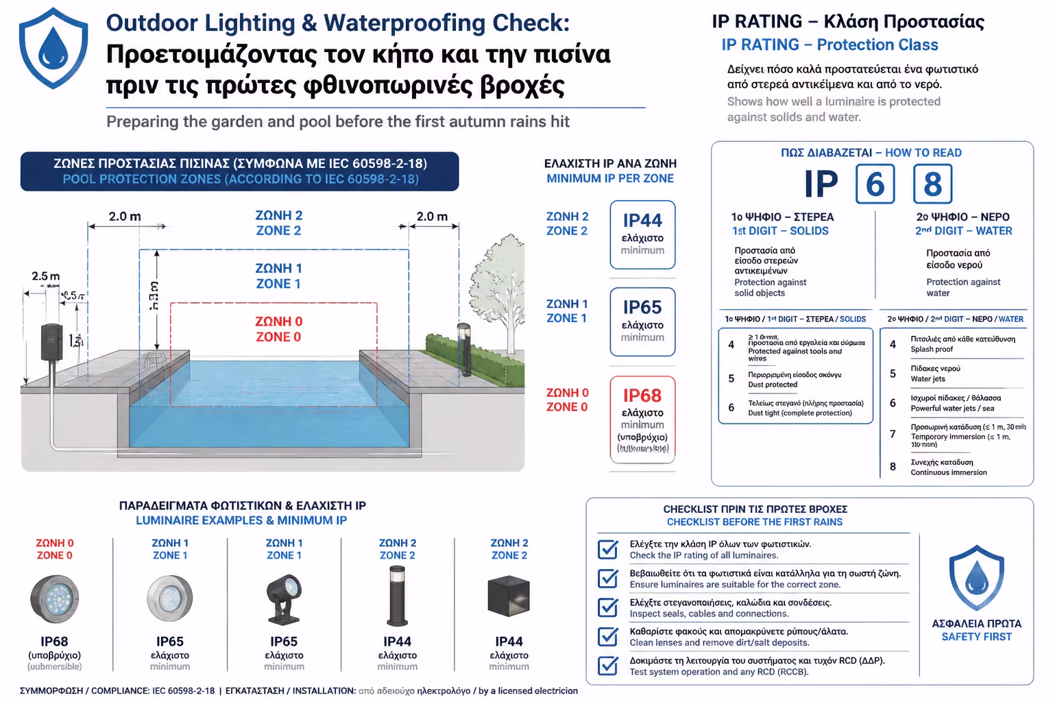 Εικονογράφηση για 2. Ο Δείκτης Προστασίας IP (Ingress Protection)
