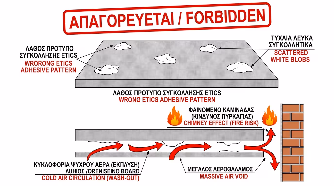 Σημειακή κόλλα - κουραμπιεδάκια στο φελιζόλ