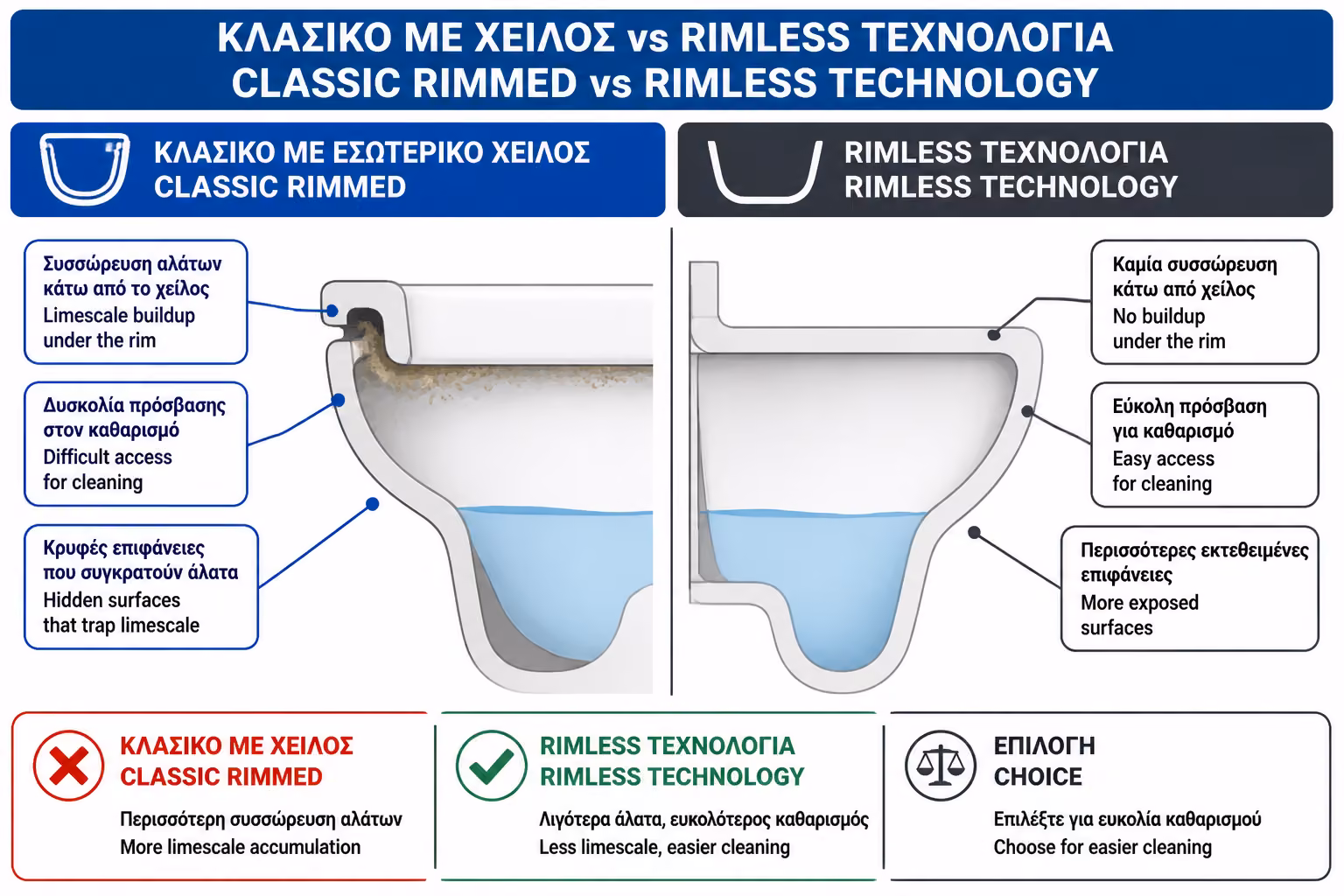 Εικονογράφηση για Άλατα και “πέτρα”: γιατί η rimless βοηθά