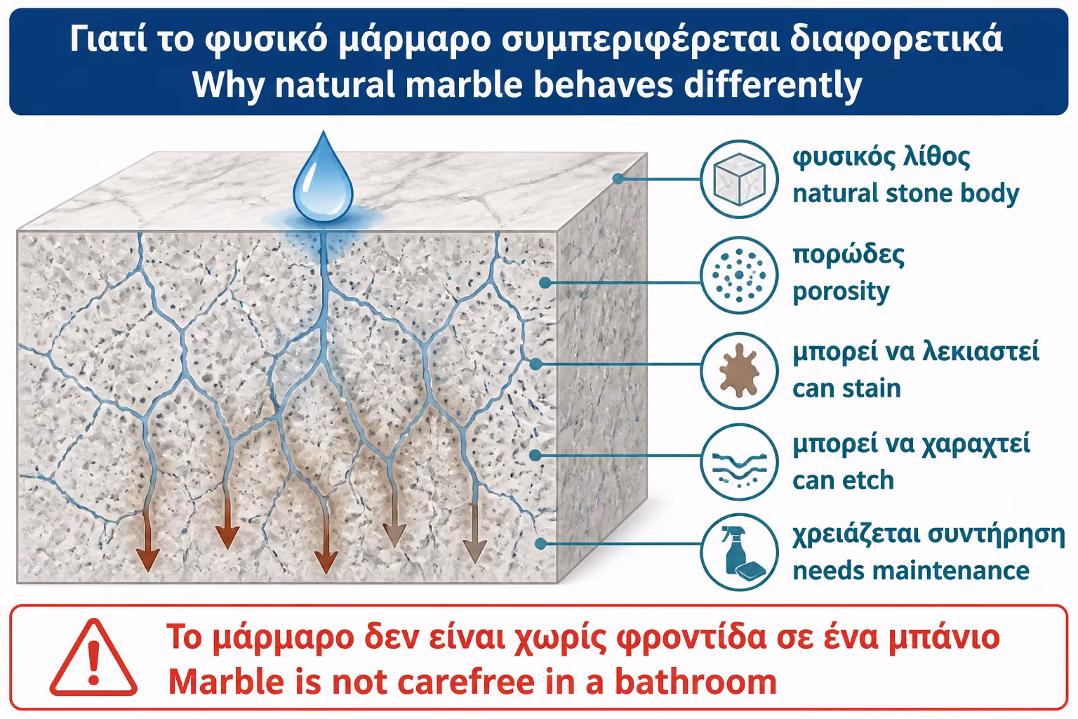 Εικονογράφηση για 2. Το πορώδες: η βασική τεχνική αλήθεια