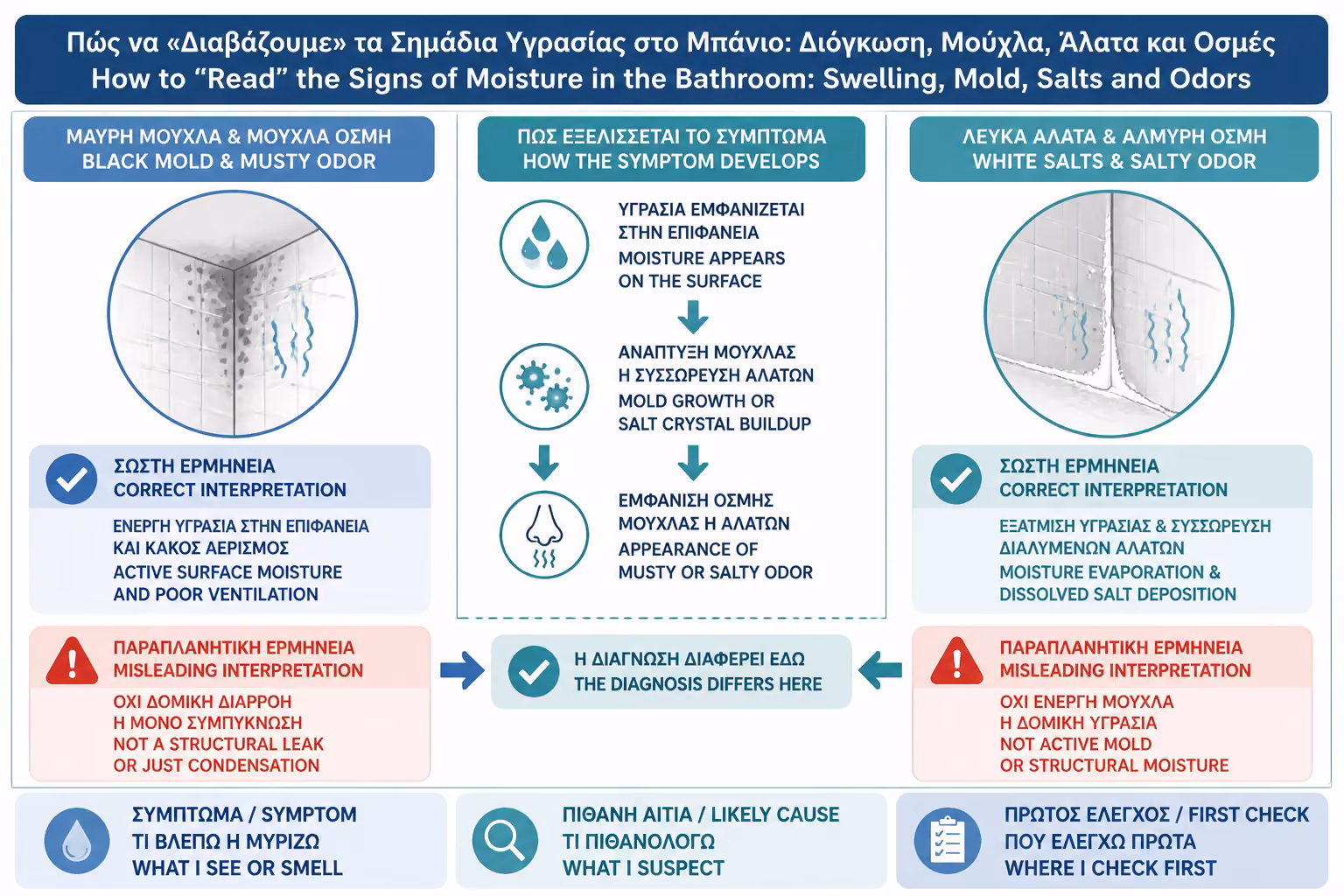Εικονογράφηση για 5. Λευκά άλατα στους αρμούς