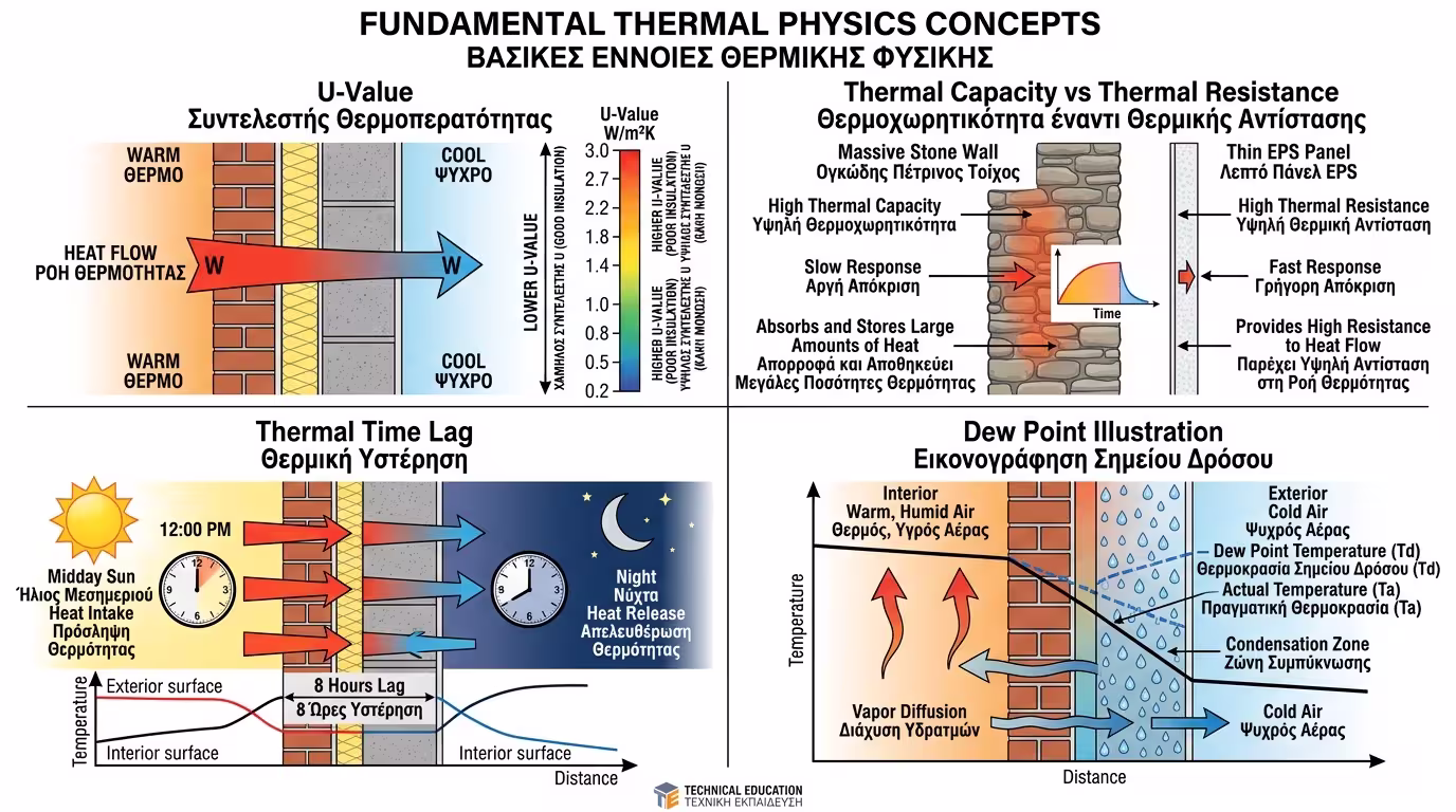 Βασική θερμική φυσική κτιρίων