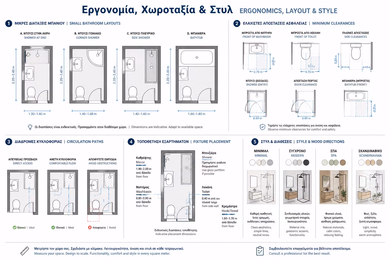 Εργονομία, Χωροταξία & Στυλ