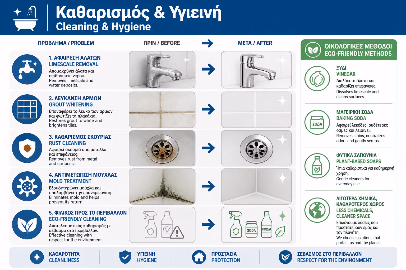 Καθαρισμός & Υγιεινή