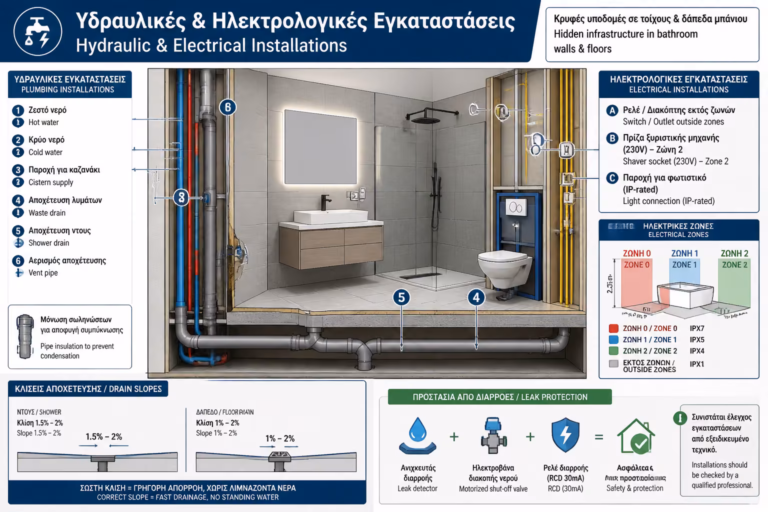 Υδραυλικές & Ηλεκτρολογικές Εγκαταστάσεις