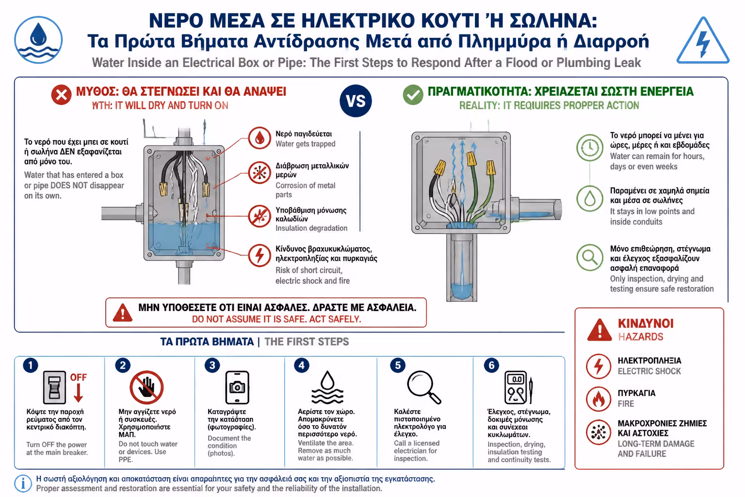 Εικονογράφηση για 3. Ο Μύθος: "Θα το αφήσω 3-4 μέρες να στεγνώσει και θα το ανάψω"