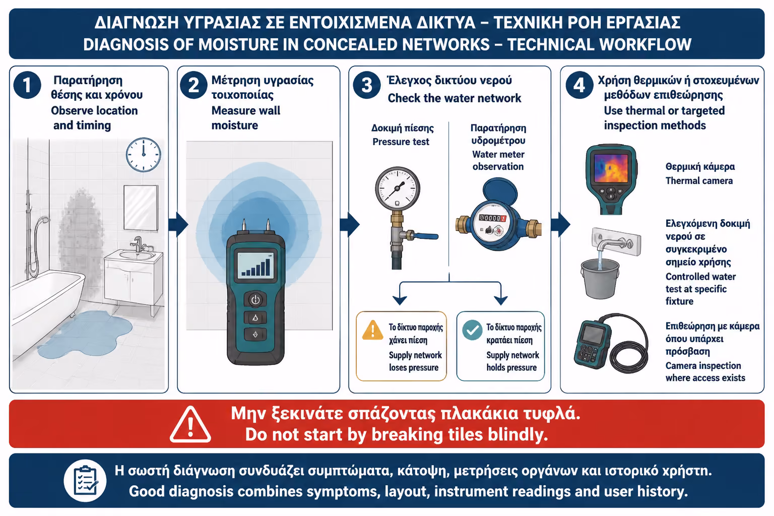 Εικονογράφηση για 12. Τι έλεγχοι γίνονται πριν σπάσει ο τοίχος