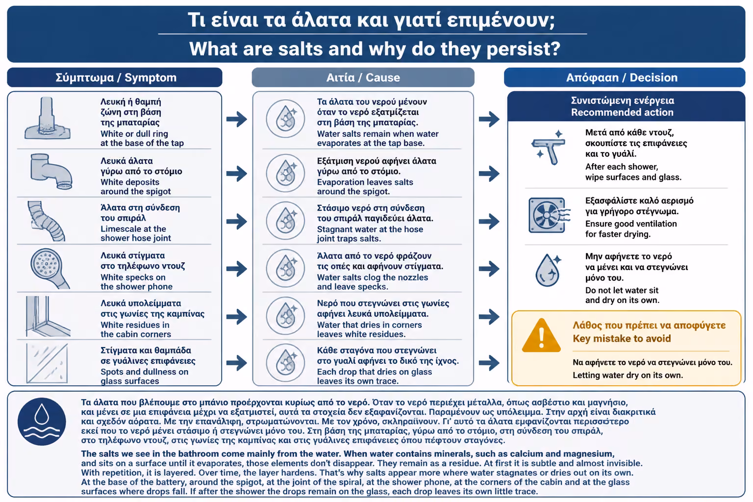 Εικονογράφηση για 1. Τι είναι τα άλατα και γιατί επιμένουν