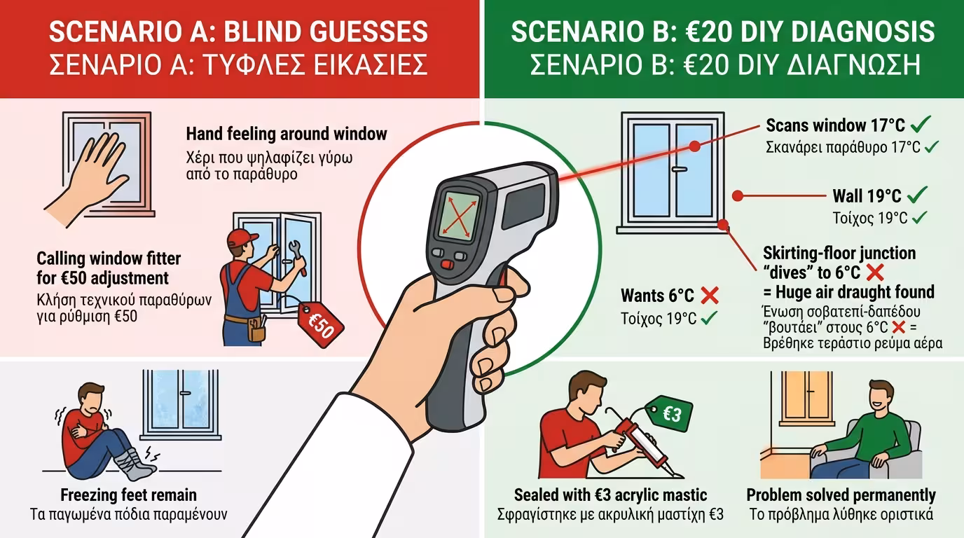 10x10 πείραμα - μαντεψιές vs DIY διάγνωση 20€