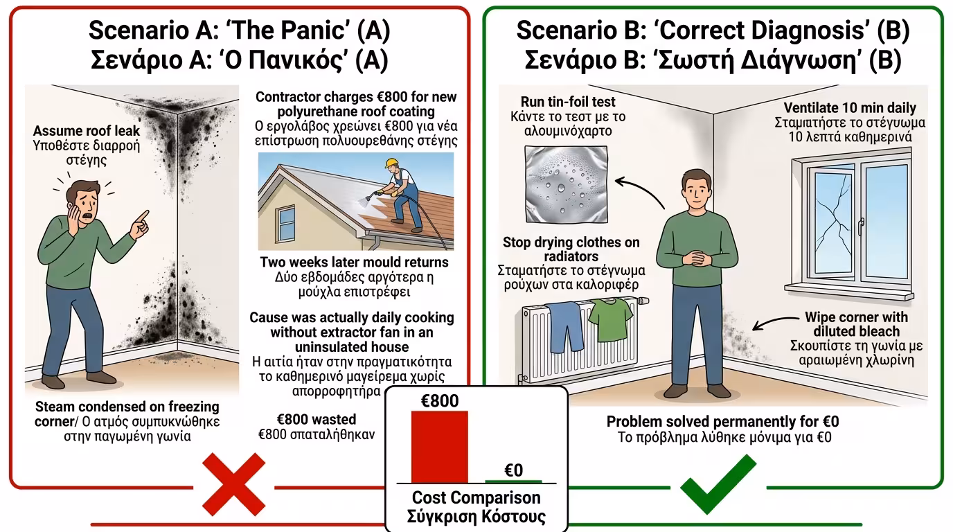 Πείραμα - πανικός vs σωστή διάγνωση