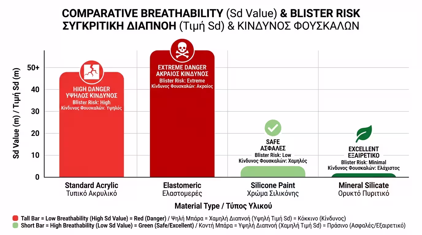 Σύγκριση: πλαστικό, ελαστομερές, σιλικονούχο, υδρύαλου