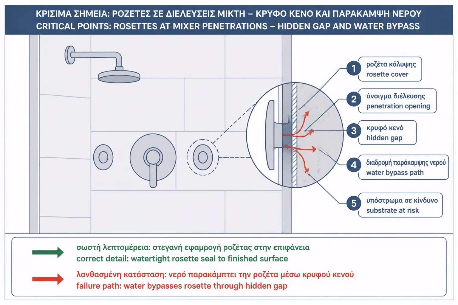 Εικονογράφηση για 1. Γιατί οι διελεύσεις σωλήνων είναι κρίσιμο σημείο