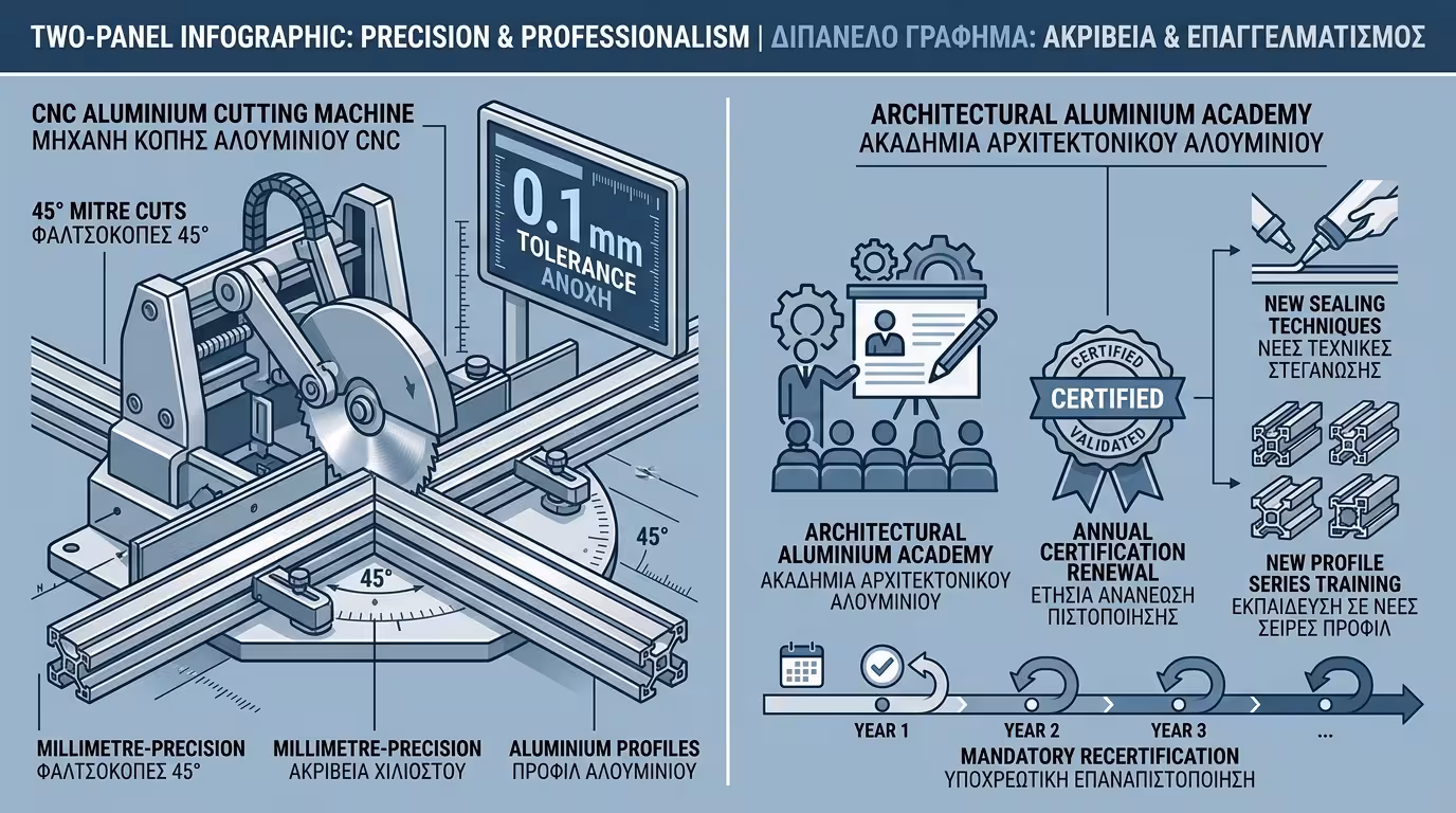 Εκπαίδευση κατασκευαστή - CNC, σεμινάρια