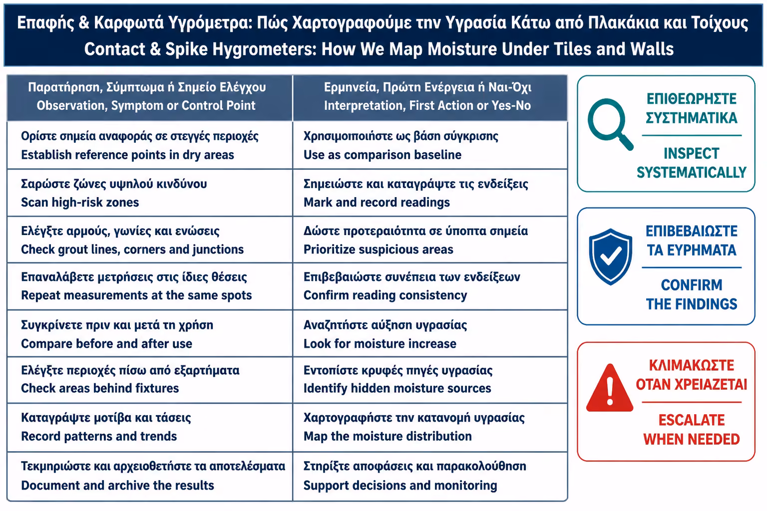 Εικονογράφηση για 17. Πρακτικό checklist χαρτογράφησης υγρασίας