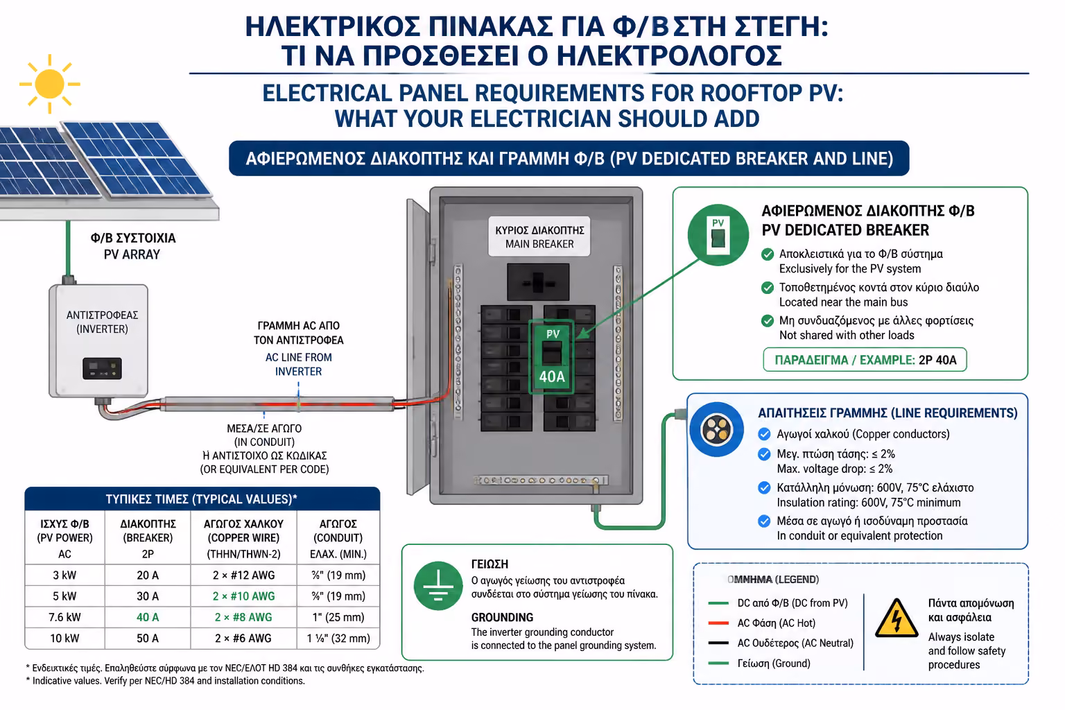 Εικονογράφηση για 2. Ξεχωριστή Γραμμή και Μικροαυτόματος (Ασφάλεια)
