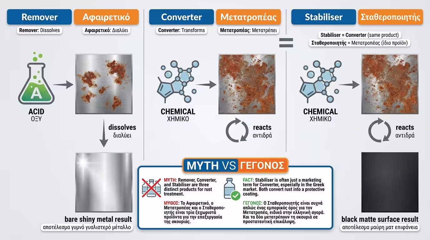 Σύγκριση αποτελεσματικότητας σε διαφορετικά υποστρώματα.