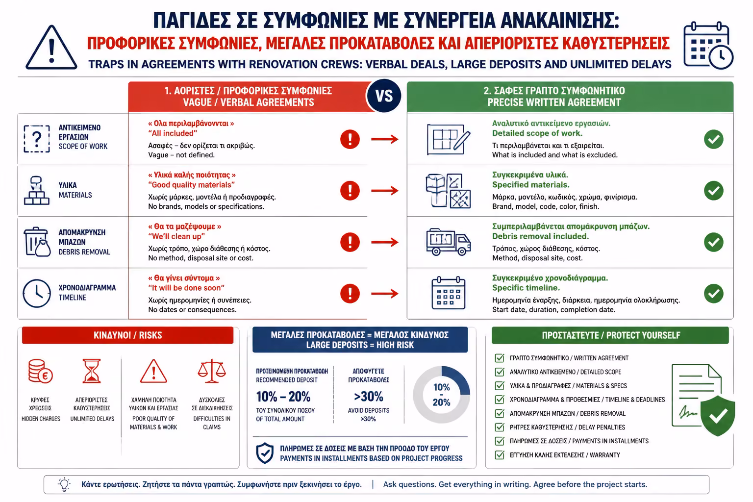 Εικονογράφηση για 7. Απουσία Περιγραφής Παραδοτέων