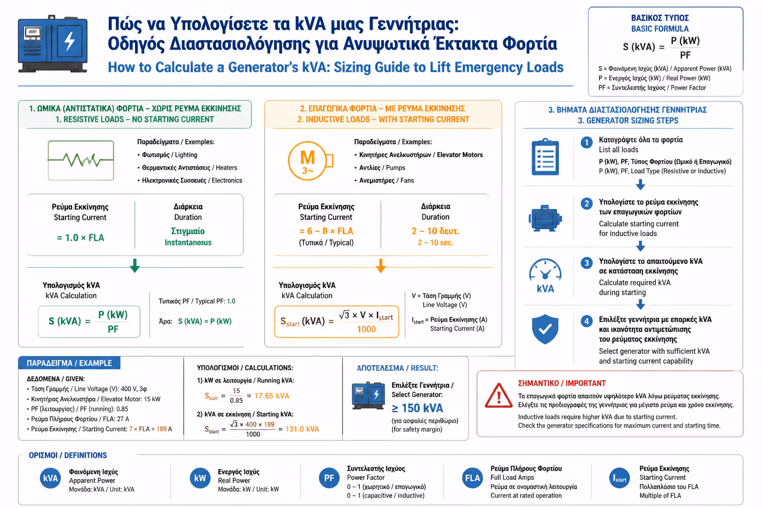 Εικονογράφηση για 2. Η Μεγάλη Παγίδα: Ωμικά εναντίον Επαγωγικών Φορτίων