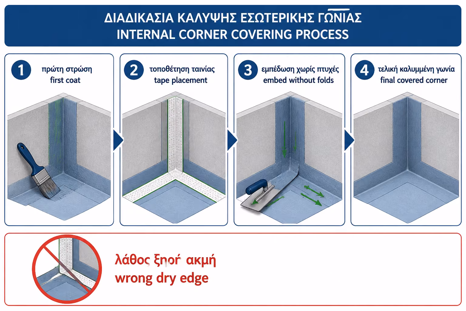 Εικονογράφηση για 7. Πώς τοποθετείται σωστά η sealing tape