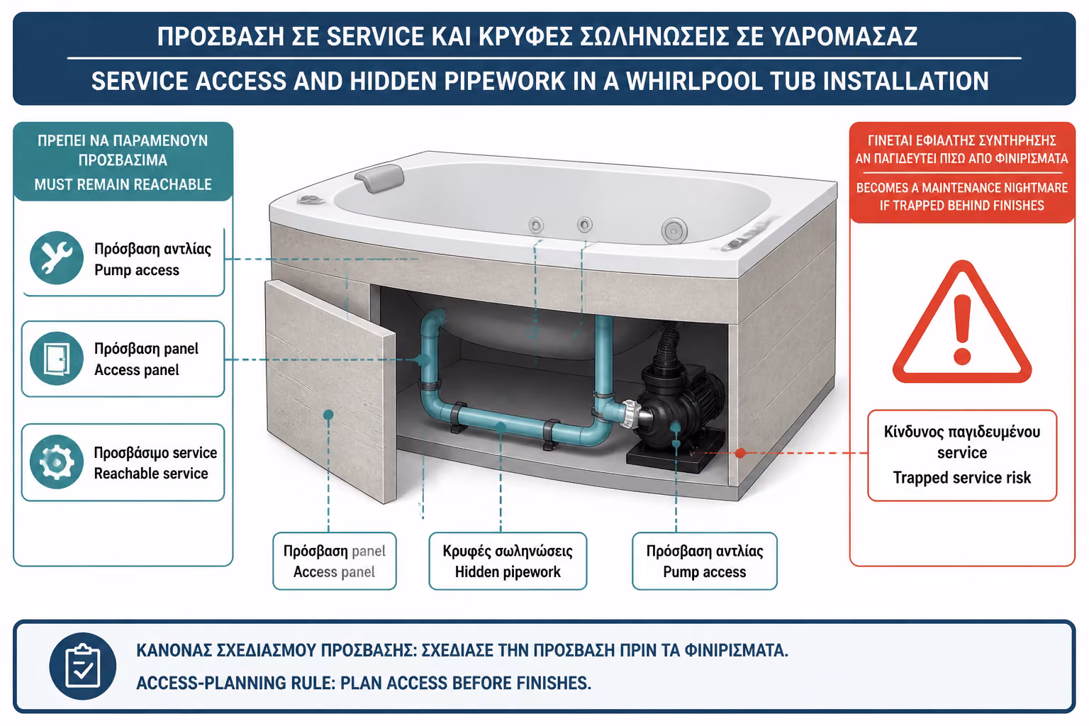 Εικονογράφηση για 5. Χώρος και πρόσβαση service