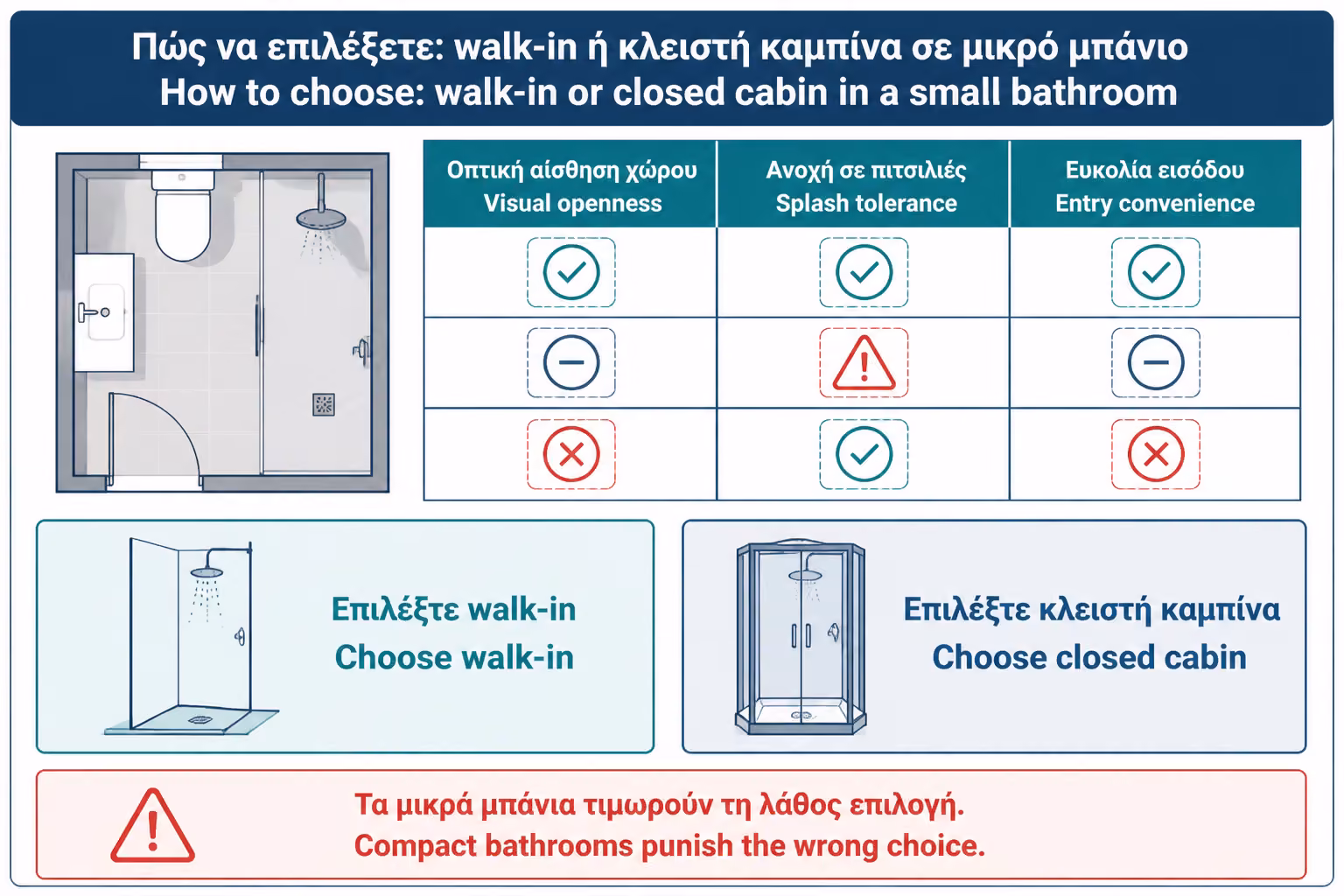 Εικονογράφηση για 17. Πώς να αποφασίσετε με βάση το μέγεθος του μπάνιου