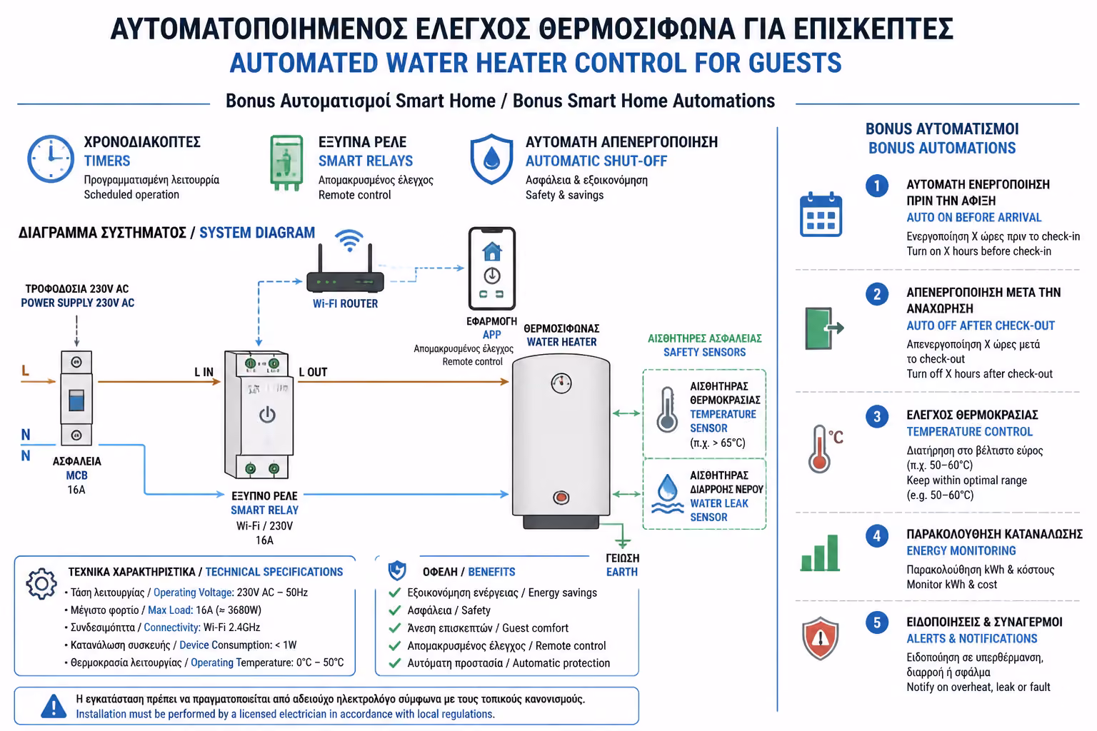 Εικονογράφηση για 4. Έξυπνοι Αυτοματισμοί (Τα μπόνους του Smart Home)