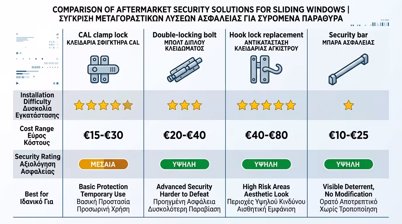 Σύγκριση aftermarket ασφαλειών - κόστος, απόδοση, αποτροπή