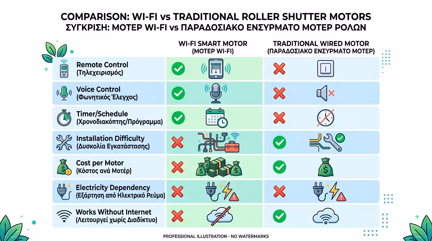 Κεντρικό Smart Hub - εγκέφαλος ελέγχου ρολών και αυτοματισμών
